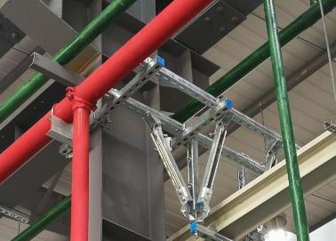荆州市该抗震支架的整体式支吊架结构协调性好